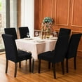thumbnail image 1 of Subrtex Stretch Textured Plaid Dining Chair Slipcover, 1 of 6