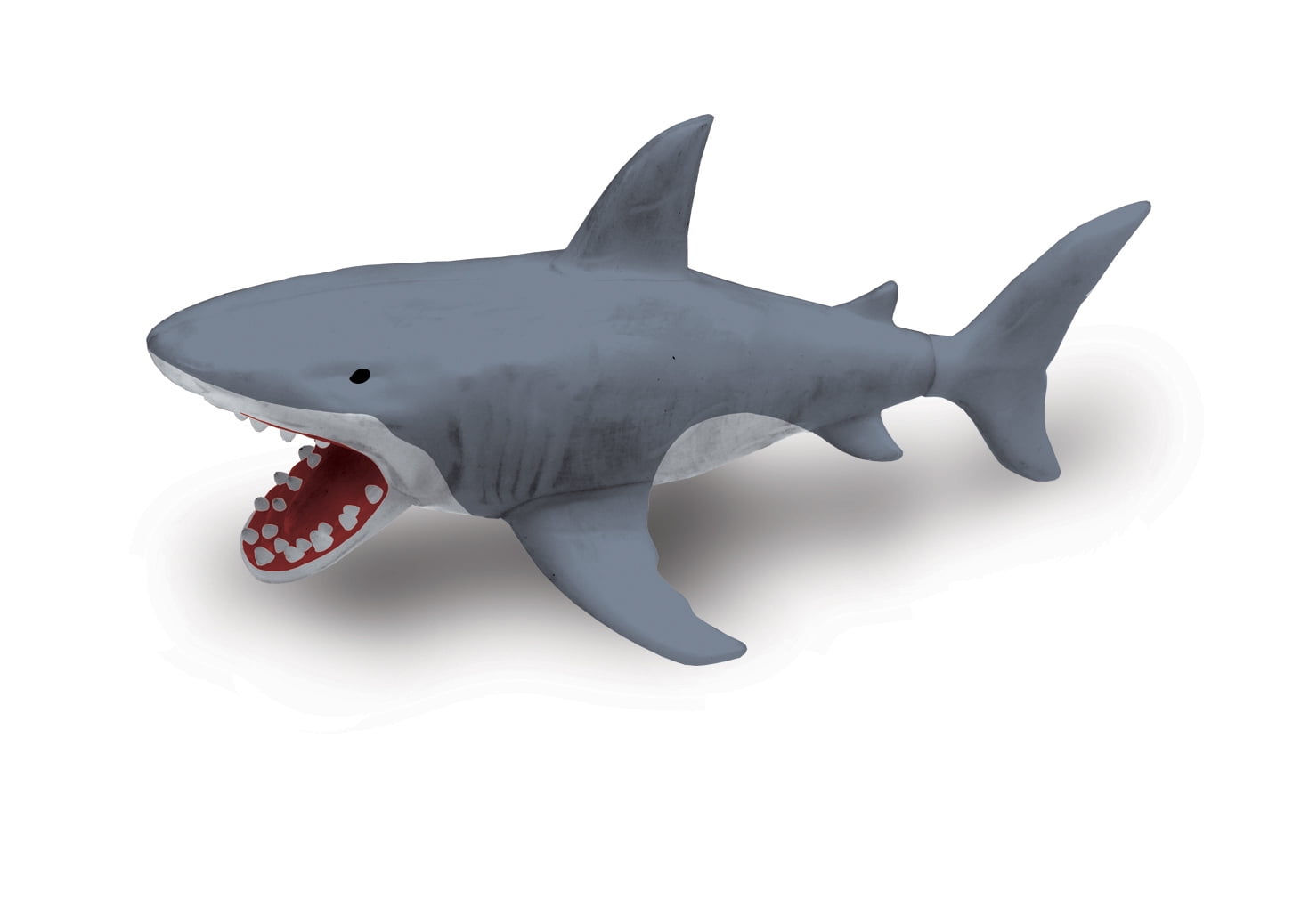 Adventure Force Shark Attack Die-Cast Vehicle Playset, Multi-Color, Lights & Sounds, Ages 3+, Collectible