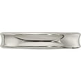thumbnail image 3 of Titanium Edward Mirell Polished Concave 5mm Band (Size 7) Made In United States emr364-5mm-7, 3 of 5