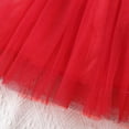 thumbnail image 6 of ASFGIMUJ Valentine's Day Toddler Girls Long Sleeve Hearts Prints Dresses Tulle Princess Dress 4 Years-5 Years Red, 6 of 7