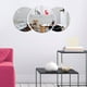 thumbnail image 5 of Set de 3 espejos de luna desmontables en acrílico, adhesivos decorativos para paredes, ideal para dormitorios, salas, oficinas, apartamentos y residencias., 5 of 7