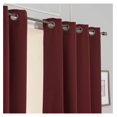 thumbnail image 4 of Huang zhong wen Premium Flame Retardant Thermal Insulated Fire Retardant Blackout Curtain - Antique Bronze Grommet Top - Burgundy - 52" W x 96" L - (2 Panel), 4 of 9