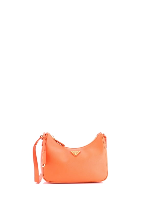 Pre-Owned Re-Edition Hobo Saffiano Leather Mini By Rebag