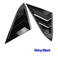 thumbnail image 7 of Side Vent Window Louvers Car Rear Quarter Spoiler Panel Fit For Honda Civic Seden Only 2016 To 2020 ABS Sun Shade, 7 of 7