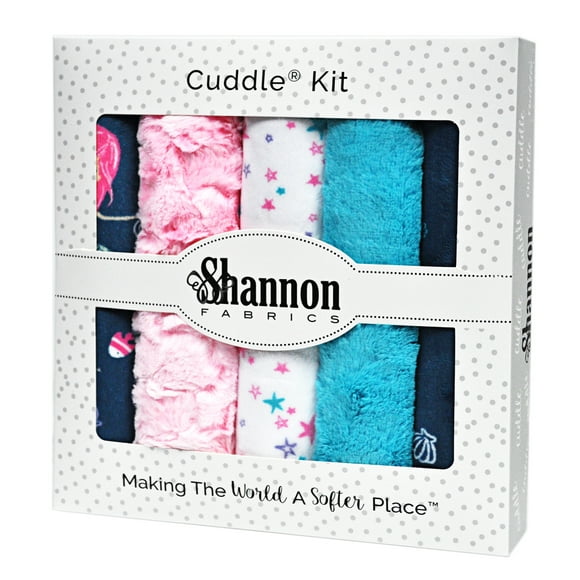 Shannon Fabrics Fabulous 5 Mermaid Tale Cuddle Kit