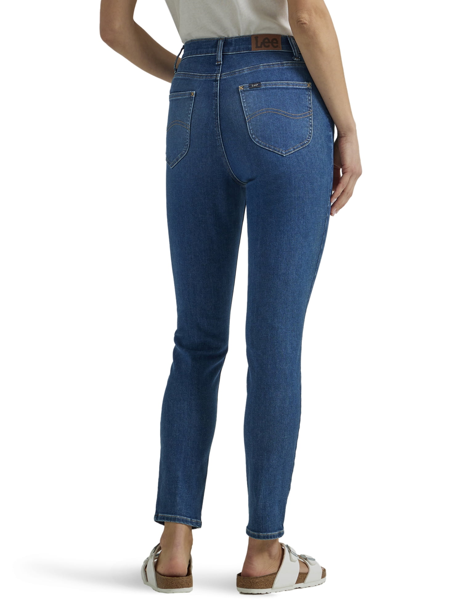 Lee Women's High Rise Fitted Skinny Jean with High Stretch Fabric