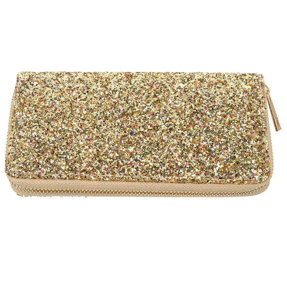 GOOHOCHY 1Pc Fashionable Wallet Women Zippered Wallet Portable Purse Creative Lady Purse