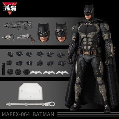 Anime DC MAF 064 Tactical Suit Ver. Justice League Batman Action