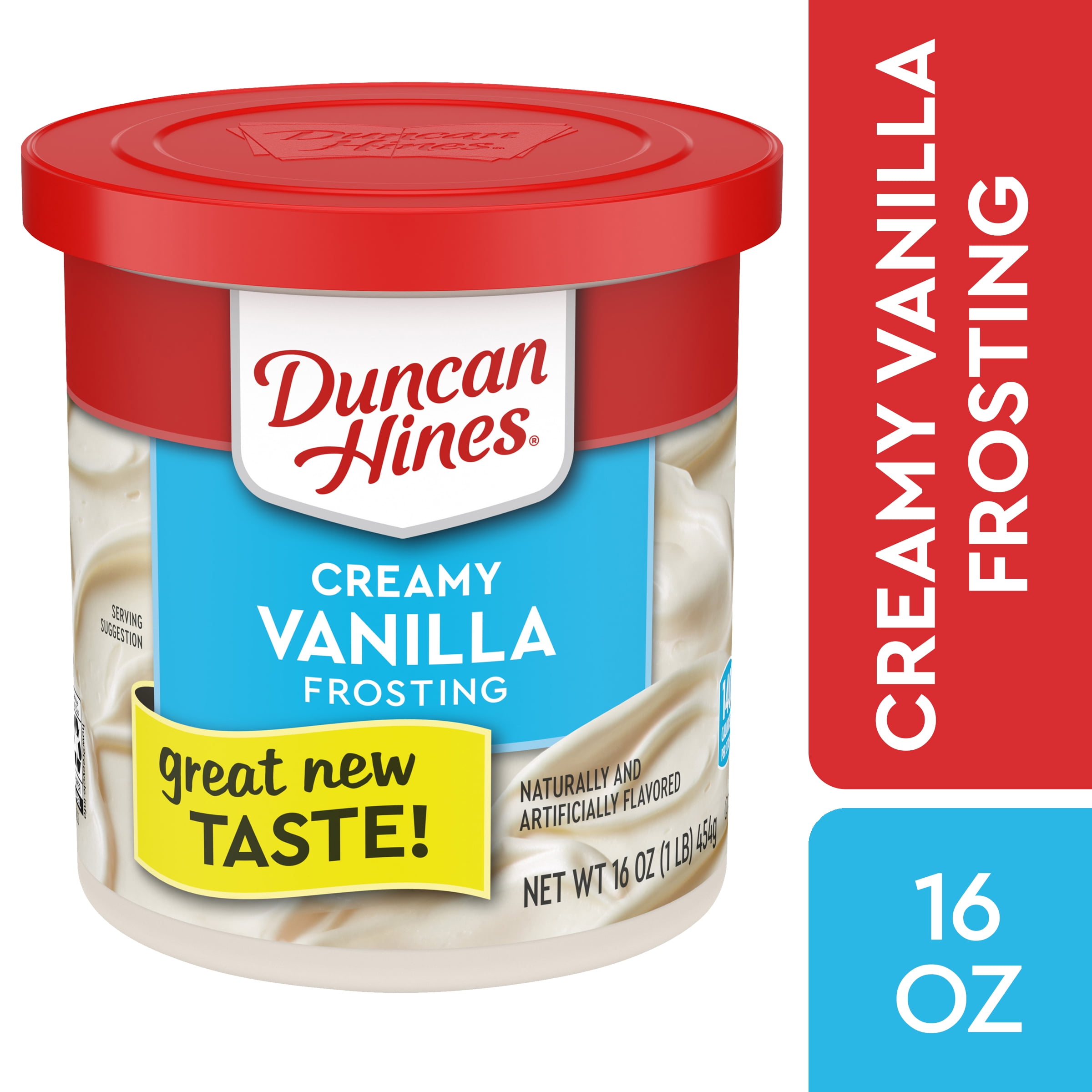 Duncan Hines Creamy Vanilla Frosting, 16 oz