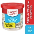 thumbnail image 3 of (2 pack) Duncan Hines Creamy Vanilla Flavored Frosting, 16 oz., 3 of 16
