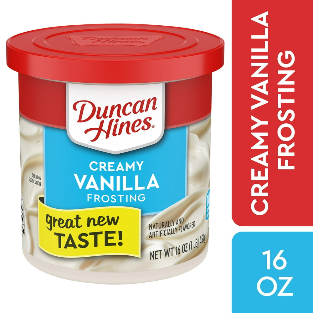 Duncan Hines Classic Vanilla Creamy HomeStyle Frosting, 16 Oz