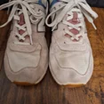 thumbnail image 5 of New Balance Mens Size 11.5US 574 Grey Beige Light Blue Suede Sneakers, 5 of 5