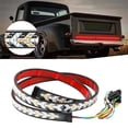 thumbnail image 3 of Universal LED Tailgate Light Strip Bar, Double Flash Warning Signal for Truck & SUV Rear Bumper, Sequential Amber Turn, Red Brake Light, 12V, 3 of 8