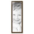 thumbnail image 2 of ArtToFrames 13" x 41" Black Panel With Gold Lip Picture Frame, 13x41 inch Multi Wood Poster Frame (WOM-5092),  Pack, 2 of 7