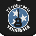 thumbnail image 4 of Inktastic I'd Rather Be in Tennessee Boys or Girls Baby Bib, 4 of 4