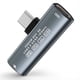 thumbnail image 1 of Adaptador de Auriculares USB Tipo C A USB C Doble de 60 W, USB 3.2 Gen2, Convertidor de Audio OTG C A C de 10 Gbps para 15 S24U, 1 of 5