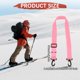 thumbnail image 3 of Correa para botas de esquí Uxcell - Correa ajustable para llevar botas de snowboard - Bandolera de transporte - [Rosa-1.5IN], 3 of 7