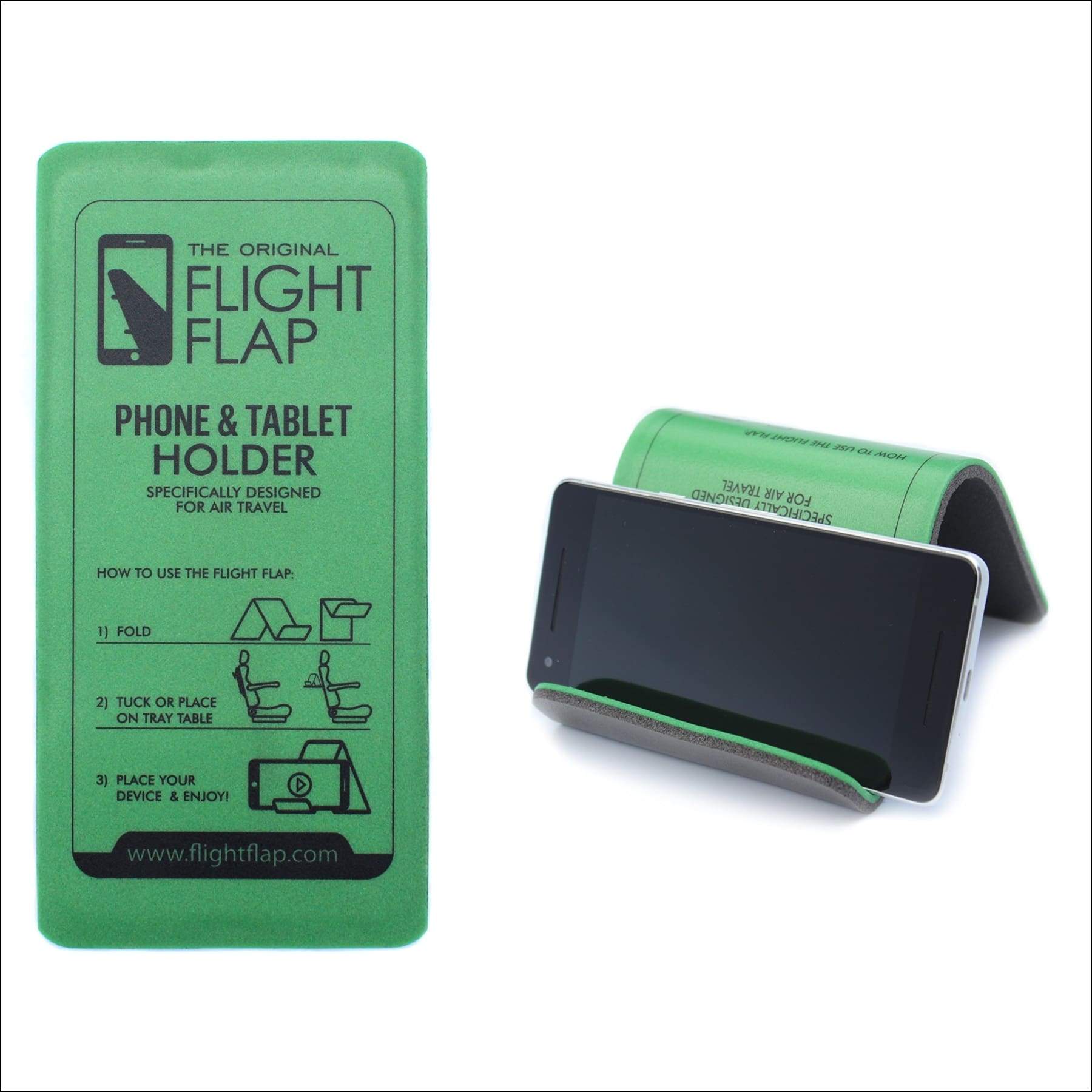 Flight Flap Phone & Tablet Holder, Designed for Air Travel Flying, Traveling, inFlight Stand
