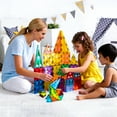 thumbnail image 5 of ATBXHZSZ 50Pcs Magnetic Tiles for Kids Magnetic Building Blocks STEM Learning Toys Educational Toddler Toys for 3-12 Years Old Boys Girls, 5 of 6