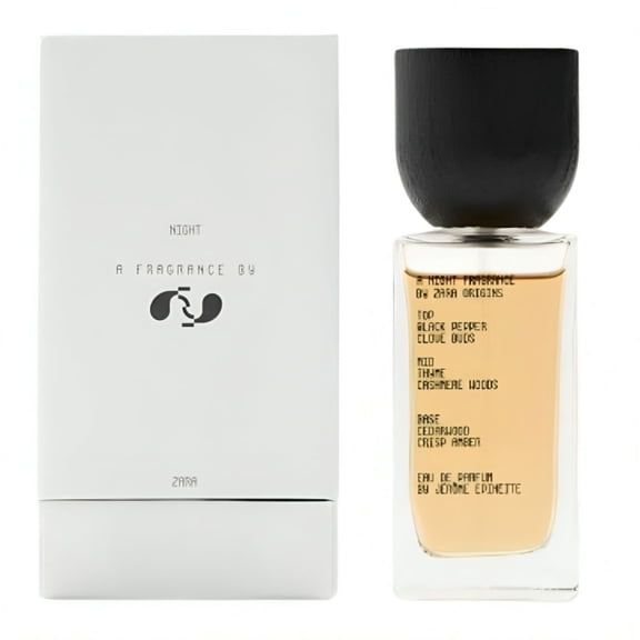 Zara Origins Night By Jerôme Epinette Cologne for Men EDP Eau De Parfum 50 ML (1.69 FL. OZ)