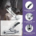thumbnail image 4 of Grease Gun Coupler-Strong Lock on Greases Gun Couplers 10000 PSI Quick Release Grease Coupler for Recessed Grease Fitting1/8" NPT Grease Gun Fitting fits SAE and Metric Zerk Fittings, 4 of 5