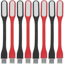 Masteelf  8 Pcs LED Strip Light Battery Powered Lights Table