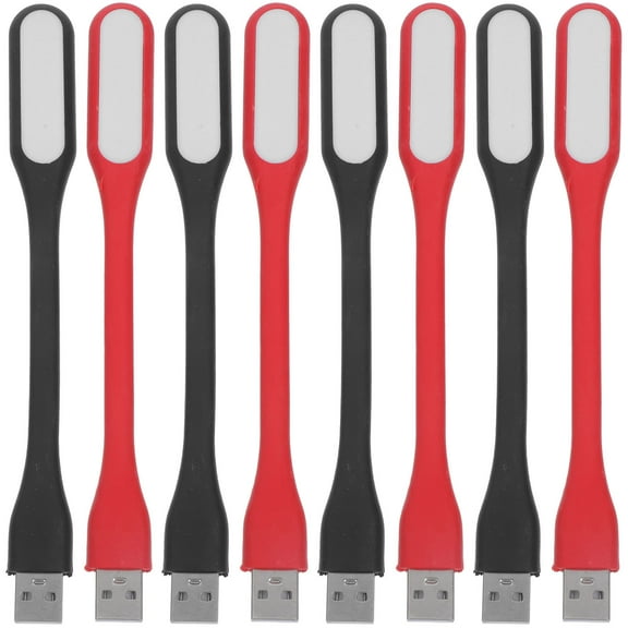 Masteelf  8 Pcs LED Strip Light Battery Powered Lights Table