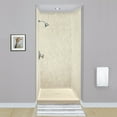 thumbnail image 6 of Transolid Expressions 48" X 48" X 96" 6-Piece Shower Wall Kit with Extension Kit, Sea Fog, 6 of 6