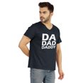 thumbnail image 2 of Inkmeso Mens Tshirt Da Dad Daddy Graphic Tshirt For Dad Gift Tee Shirt For First Time Daddy, 2 of 6