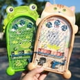 thumbnail image 1 of Lubelski Pinball Game Classic Educational Toy Random Color Cute Animal Frog Shape Pinball Machine for Kids, 1 of 8