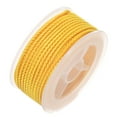 thumbnail image 3 of Unique Bargains Nylon Thread Twine Beading Cord 2mm Extra-Strong Braided Nylon Crafting String 11M/36 Feet, Golden, 3 of 7