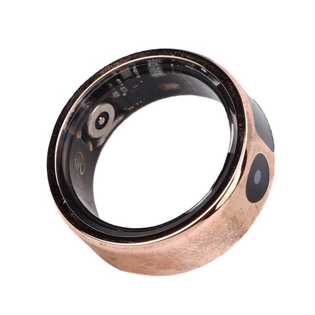 Bague D\'entraînement Physique Intelligente, Anneau Écran Tactile en Acier Inoxydable Compteur de Pas en Temps Réel pour Routine d'Exercice Taille 8 18.2mm / 0.72 Po, Taille 9 19mm / 0.75 Po, Taille 10 19.9mm / 0.78 Po, Taille 11 20.7mm