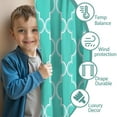 thumbnail image 3 of Blackout Kids Curtains,Boho Bohemia Geometric Line Art Childrens Insulated Curtains Set Of 2,Bedroom Essentials,Toddler Room Decor 42"x63"(106x160cm), 3 of 4