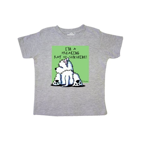 

Inktastic Cool Belly Westie Gift Toddler Boy or Toddler Girl T-Shirt