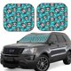 thumbnail image 1 of Fotbe Skull Cat Juego de 2 Piezas de Parasoles para Parabrisas | Bloqueador Solar para Auto | Accesorios Plegables para Protección Solar Interior-Large, 1 of 6