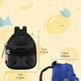 thumbnail image 2 of KEVCHE Mini Zipper Backpack, Tiny Backpack Key Purse Model Accessory Cute Bag for Miniature House Decor Accessories, 2 of 7