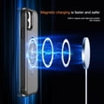 thumbnail image 3 of MYKOMI Magnetic Compatible with iPhone 11 Pro Max Case with Stand [Military Grade Drop Tested][Compatible with Magnet] Ring Translucent Slim Hard Back Soft Edge, 3 of 7
