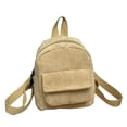 thumbnail image 3 of ibiyuan School Backpack for Large Corduroy Bookbag Lightweight Laptop Bag for Women Casual High School College, 3 of 9