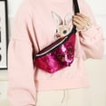 thumbnail image 2 of harmtty Fashion Mermaid Sequins Women's Casual Single Shoulder Waist Bag Bum Pouch, 2 of 8