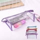 thumbnail image 5 of Bolsa de artículos de tocador para maquillaje bolsa de cosméticos transparente impermeable de gran capacidad con correa para asa para baño ANGGREK Otros, 5 of 8