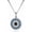 White Gold, variant on Evil Eye Necklace for Women 925 Sterling Silver Greek Protection Evil Eye Necklaces Jewelry Amulet Gift for Women