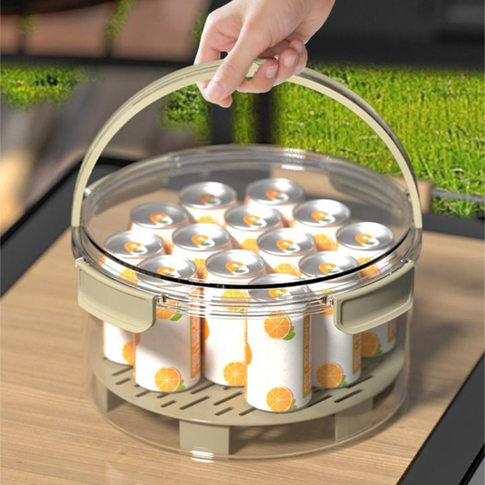 AUDeals Airtight Food Storage Containers with Snap Lock Lids, Plastic Leak Proof Containers for Kitchen Pantry Organization, Dry and Wet Food Storage