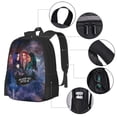 thumbnail image 4 of Classic Canvas Bag,Descendants 3 Backpack Travel Knapsack Lightweight Daypack, 4 of 9