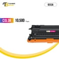 thumbnail image 6 of 1-Pack 655A Magenta Toner Cartridge Compatible for HP 655A CF453A Color LaserJet Enterprise M652dn M652n M653dn Printer Ink, 6 of 9