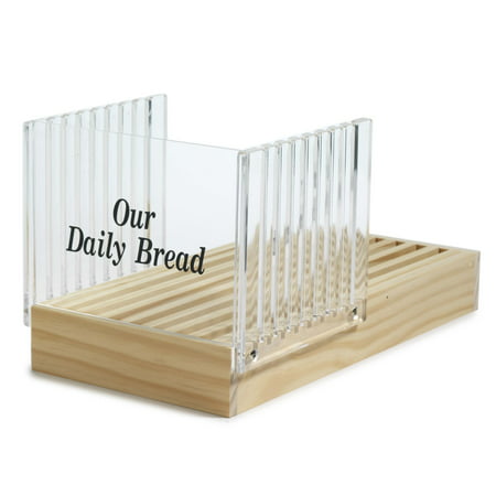 Norpro Bread Slicer with Crumb Catcher (Best Bread Box For Homemade Bread)