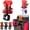Red, variant on Portable Self-Locking Power Tool Holster, 2026 Upgraded Drill Holder for Tool Belt, Universal Cordless Drill Holster, Heavy Duty ABS and Steel Belt Hook for Hammer Drills