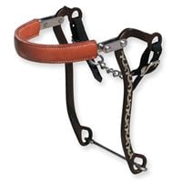8 1/2 Professional Choice Bob Avila Mechanical Horse Bit Hackamore Floral
