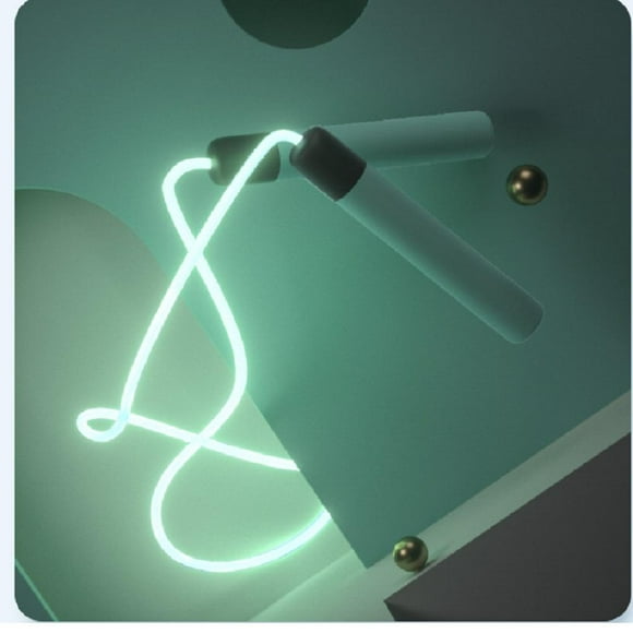 Cuerda de saltar luminosa Cuerda de saltar LED Cuerda de saltar para niños Adultos Fitness