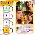 thumbnail image 4 of Cute Bear Design Double Wall Glass Mug, 8.5Oz With Handle For Coffee Tea Milk, Home Use Birthday Valentine's Day Gift, 4 of 6
