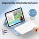 thumbnail image 4 of Funda de teclado JKSML para iPad Air 6.ª generación de 11 pulgadas con teclado, 4 of 8